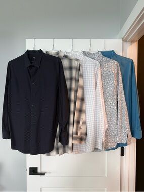 Men's Express Dress Shirt Bundle of 5